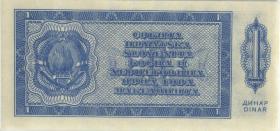 Jugoslawien / Yugoslavia P.067P 1 Dinara 1950 (1) 