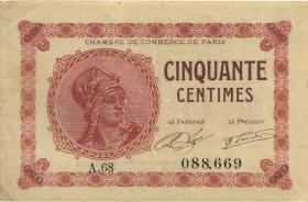 Frankreich / France 50 Centimes 1920 (3+) 
