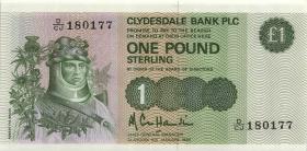 Schottland / Scotland P.211b 1 Pound 1983 (1) 