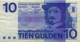 Niederlande / Netherlands P.091a 10 Gulden 1968 (3) 
