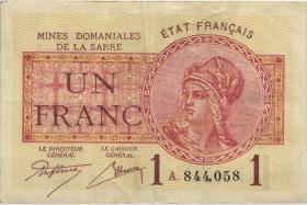 R.866: Saar 1 Franc 1930 (3) 