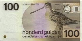 Niederlande / Netherlands P.097 100 Gulden 1977 (2) 