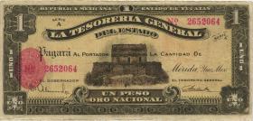 Mexiko / Mexico P.S1135 1 Pesos 1916 (3) 