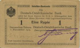 R.916e: Deutsch-Ostafrika 1 Rupie 1915 C (2) 