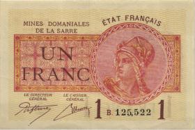 R.866: Saar 1 Franc 1930 (1/1-) 