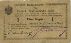 R.916e: Deutsch-Ostafrika 1 Rupien 1915 C (3) 