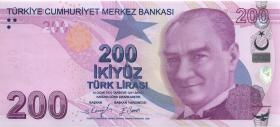 Türkei / Turkey P.227e 200 Lira 2009 (2022) (1) 