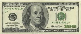 USA / United States P.503 100 Dollars 1996 G7 (1) 
