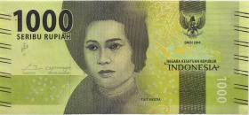 Indonesien / Indonesia P.154b 1000 Rupien 2016 (1) 