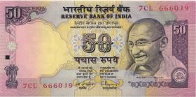 Indien / India P.090a 50 Rupien (1997) (1) 