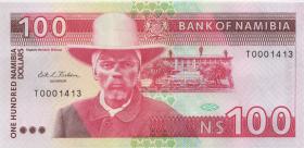 Namibia P.03 100 Dollars (1993) T 0001413 (1) 