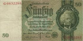 R.175a: 50 Reichsmark 1933 T/C (3) 