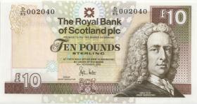 Schottland / Scotland P.353c 10 Pounds 2010 (1) 