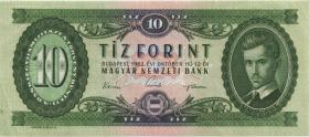 Ungarn / Hungary P.168c 10 Forint 1962 (2) 