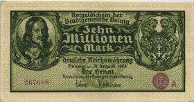 R.805: Danzig 10 Million Mark 1923 (2) 