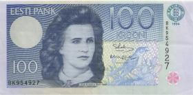 Estland / Estonia P.79a 100 Kronen 1994 (3) 