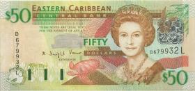 Ost Karibik / East Caribbean P.45I 50 Dollars (2003) (1) 