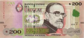 Uruguay P.096 200 Pesos Uruguayos 2015 (1) 