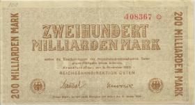 PS1235b Reichsbahn Frankfurt/Oder 200 Milliarden Mark 1923 (3) 