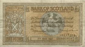 Schottland / Scotland P.091 1 Pound 1941 (3) 
