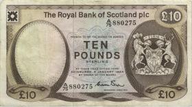 Schottland / Scotland P.343a 10 Pounds Sterling 1984 (3) 