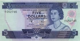 Solomon Inseln / Solomon Islands P.06a 5 Dollars (1977) (1) 