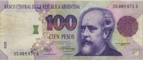 Argentinien / Argentina P.345a 100 Pesos (1992-97) (3) 