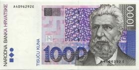 Kroatien / Croatia P.35 1000 Kuna 1993 (1) 