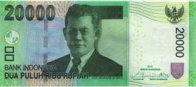 Indonesien / Indonesia P.151f 20.000 Rupien 2016 (1) 