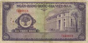 Südvietnam / Viet Nam South P.09a 200 Dong (1958) (4) 