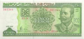 Kuba / Cuba P.116h 5 Pesos 2006 (1) 