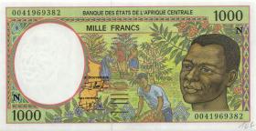 Zentral-Afrikanische-Staaten / Central African States P.502Ng 1000 Francs 2000 (1) 
