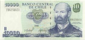Chile P.157c 10000 Pesos 2006 (1) 