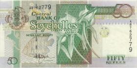 Seychellen / Seychelles P.38 50 Rupien (1998) (2) 