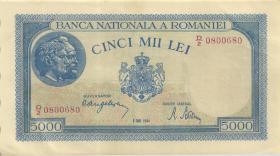 Rumänien / Romania P.055 5.000 Lei 2.5.1944 (2) 