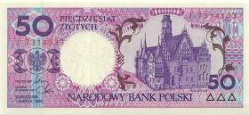 Polen / Poland P.169 50 Zlotych 1990 ohne Überdruck (1) 