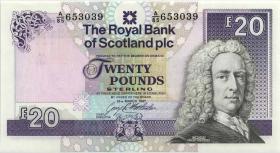 Schottland / Scotland P.354b 20 Pounds 1997 (1) 