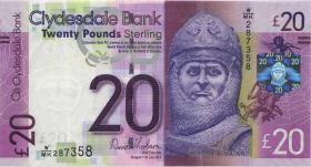 Schottland / Scotland P.229Kc 20 Pound 2014 (1) 