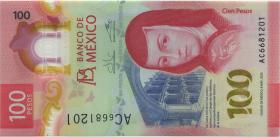 Mexiko / Mexico P.neu 100 Pesos 2020 Polymer (1) U.4 