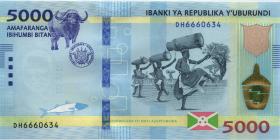 Burundi P.53b 5000 Francs 2018 (2021) (1) 