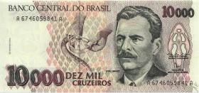 Brasilien / Brazil P.233b 10.000 Cruzeiros (1991-93) (1) 