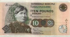 Schottland / Scotland P.226e 10 Pounds Sterling 25.4.2003 (3) 