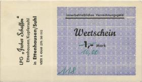 L.027.3 LPG Ettenhausen/Kupfersuhl "Frohes Schaffen" 1 Mark (1) 