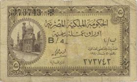 Ägypten / Egypt P.164 5 Piaster (1940) (4) 