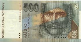 Slowakei / Slovakia P.27 500 Kronen 1996 (2+) 