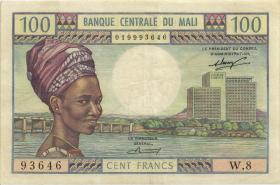 Mali P.11 100 Francs (1972-73) (3+) 