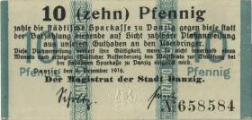 R.784a: Danzig 10 Pfennig 1916 (1/1-) 