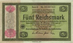 R.708a: Konversionskasse 5 Reichsmark 1934 (2) 