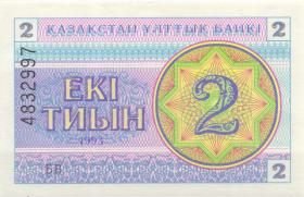 Kasachstan / Kazakhstan P.02b 2 Tyin 1993 (1) 