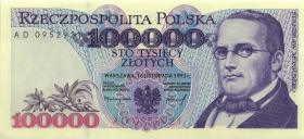 Polen / Poland P.160 100.000 Zlotych 1993 AD (1) 